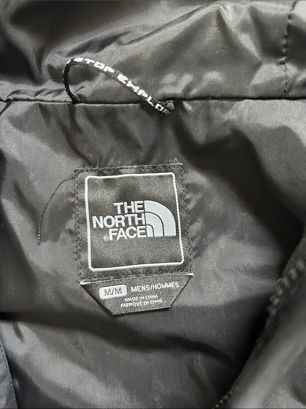 The North Face Black Men's Hooded Rain Jacket